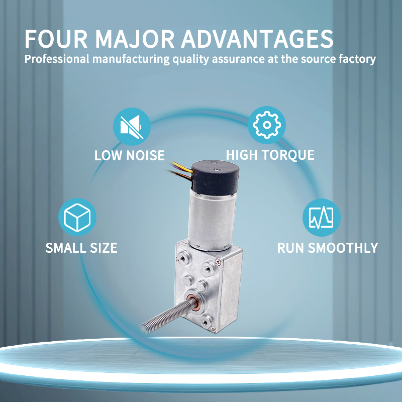 Good Performance 12v 24v Dc Worm Gear Motor Small Brushless Dc Gear Motor