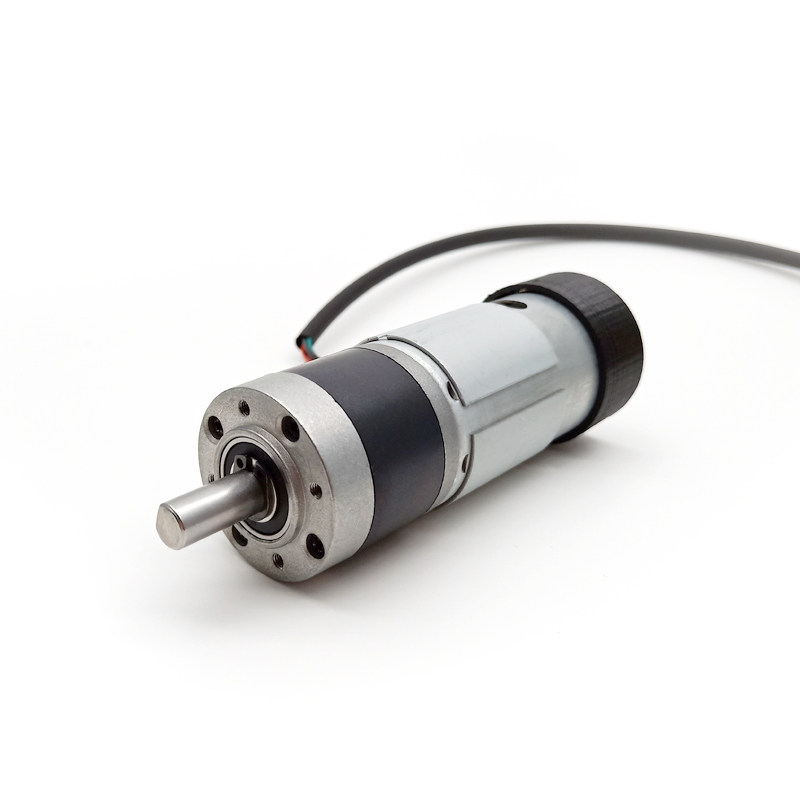GMP36-555PM-EN Electric Motor Dc 24v Planetary Gear Motor Encoder
