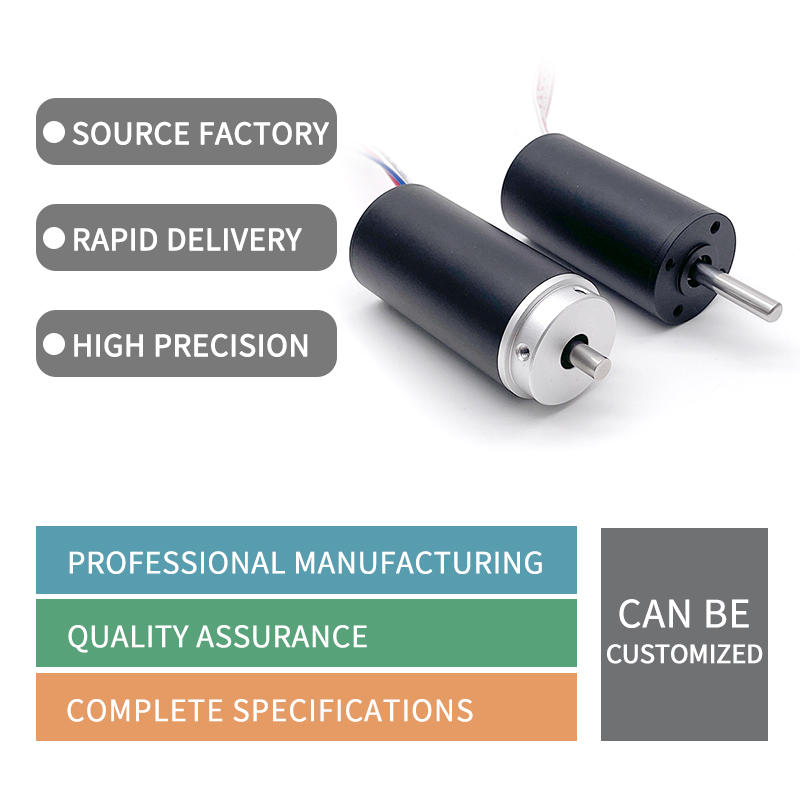 28mm High Torque Electric BLDC Motor 12V 24V Coreless Dc Motor Used In Robotics