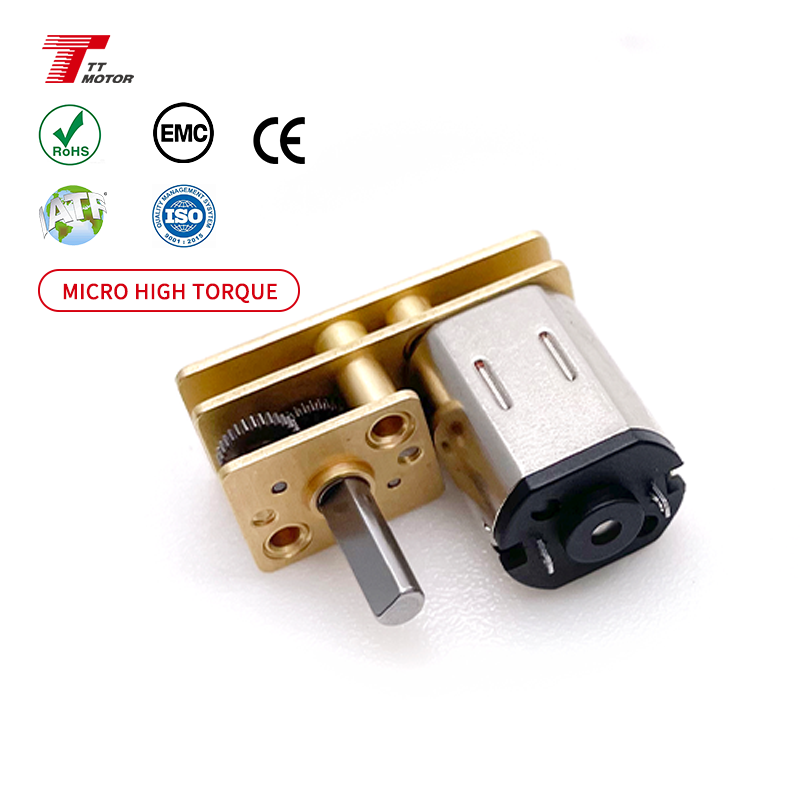N20 DC 6V Brush Permanent Magnet Low Speed N30 Micro Gear Motor with Metal Gearbox for Smart Locks and Toys