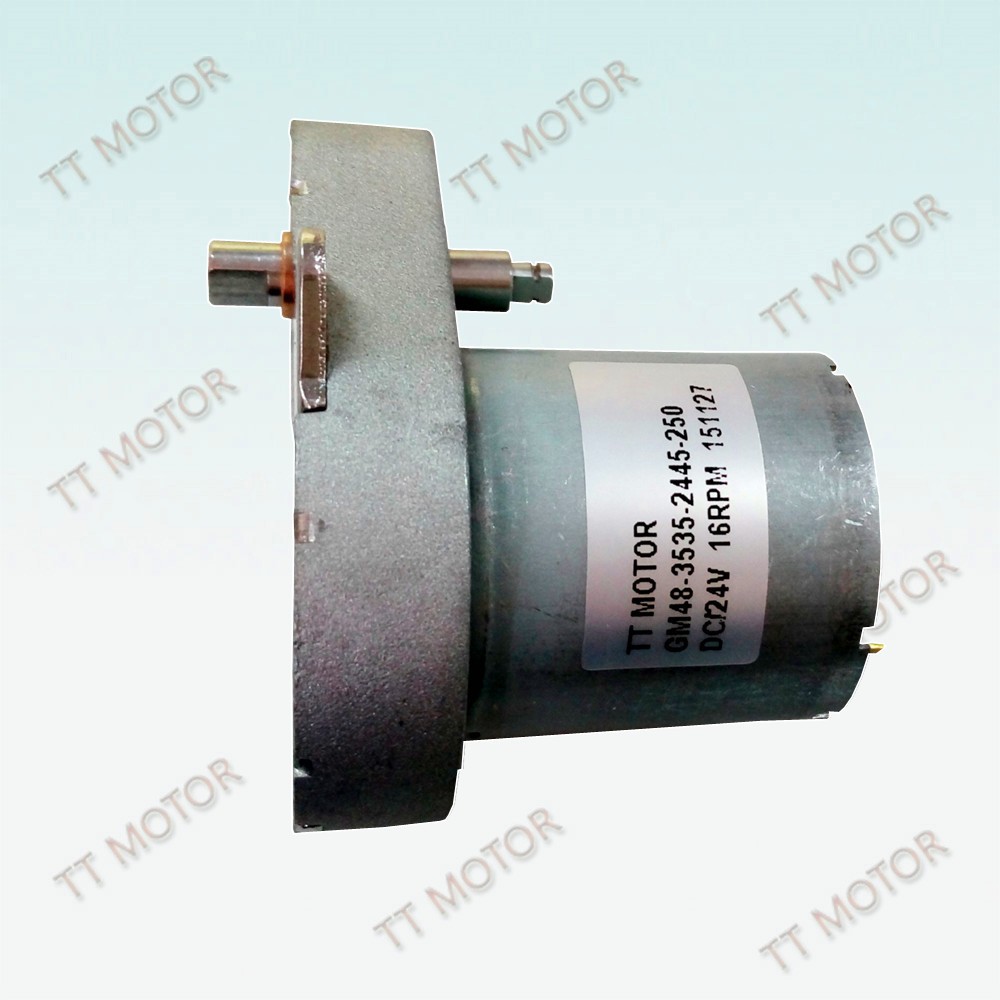 Flat Gearbox 48mm Gear Reduction Motors to Specification