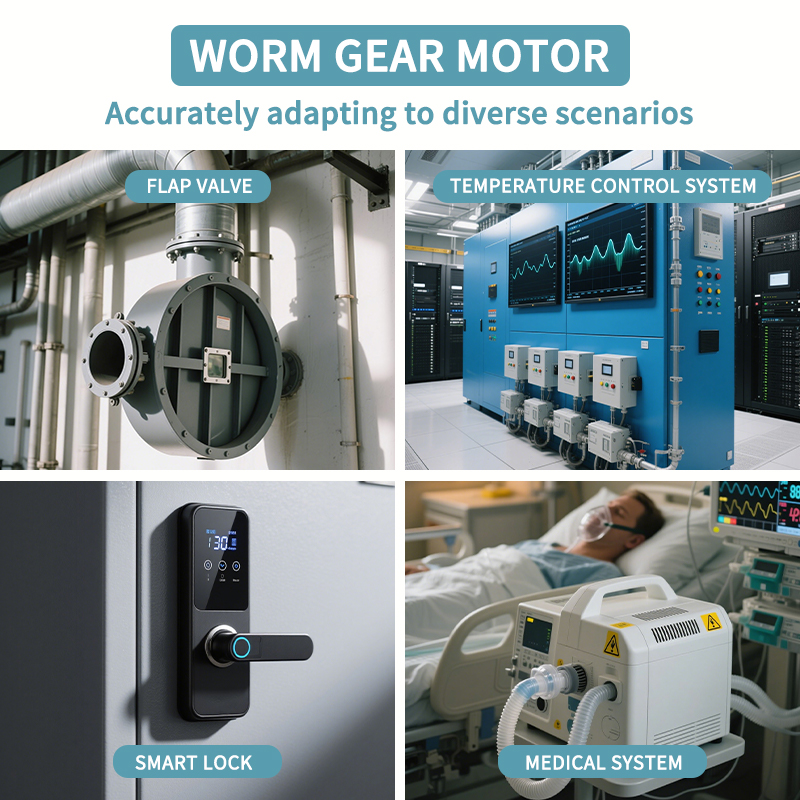 12v Dc Worm Gear Motor Encoder 6rpm 24v Magnet Gear Motor for Curtain With Electric High Torque