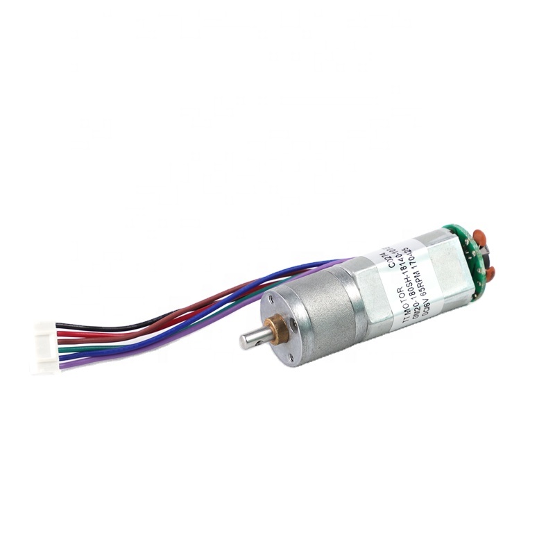 12v Dc Gear Motor GM20-180SH With Encoder for Hand Blender Dispenser