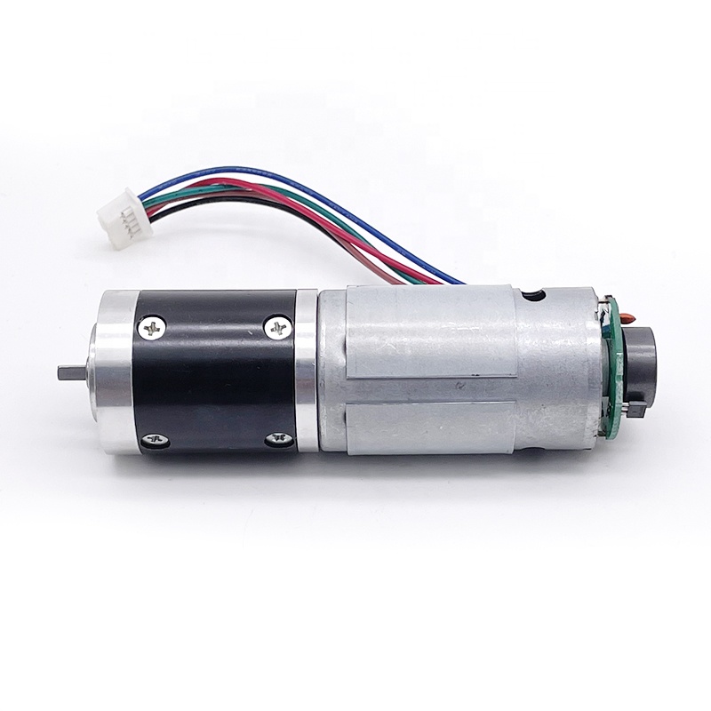 Factory Wholesale High Torque 310RPM Brush GMP28 28mm 12V Planetary DC Gear Motor With Encoder