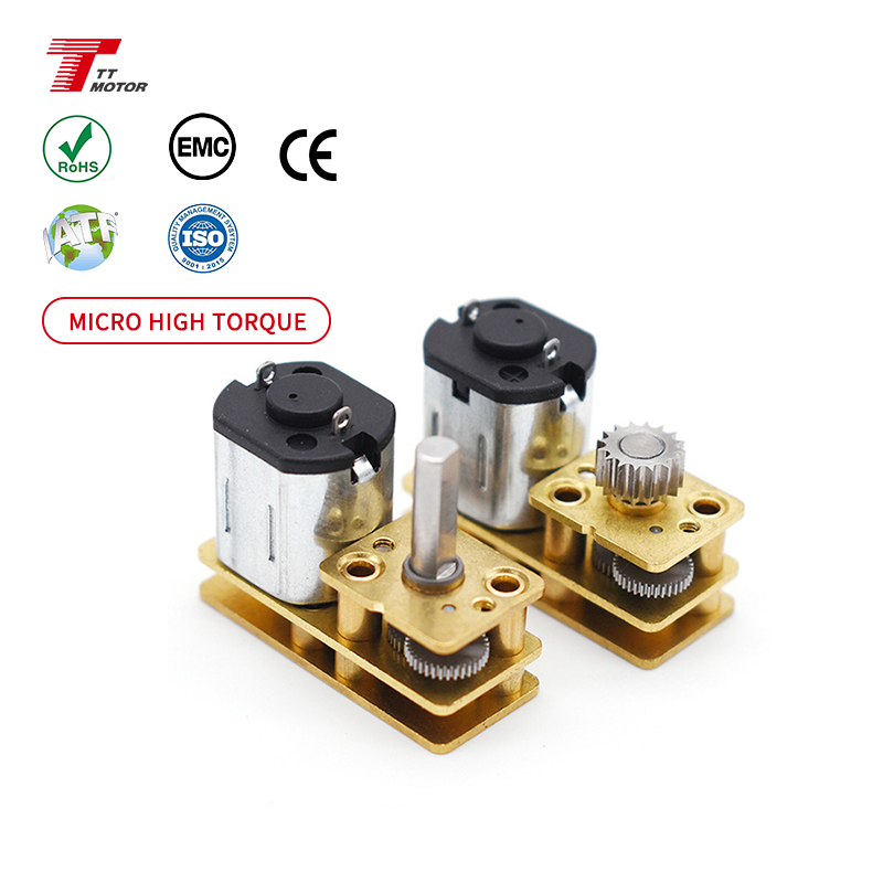 N20 DC 6V Brush Permanent Magnet Low Speed N30 Micro Gear Motor with Metal Gearbox for Smart Locks and Toys