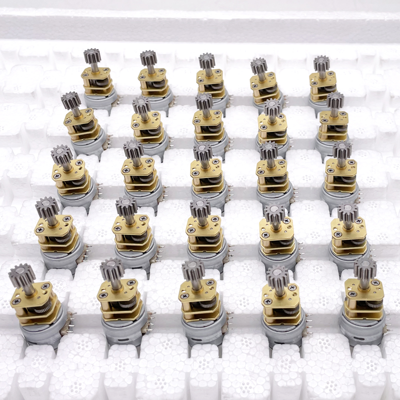 15mm 5v 1/100 Ratio Gear Reducer Stepper Motor for IP Camera