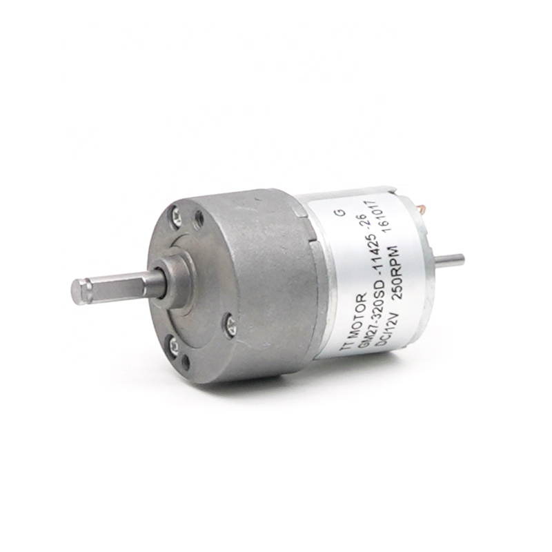 High Torque Low Speed Micro Small Mini Brushed GM27 250RPM 27mm 12V Electric Spur DC Gear Motor