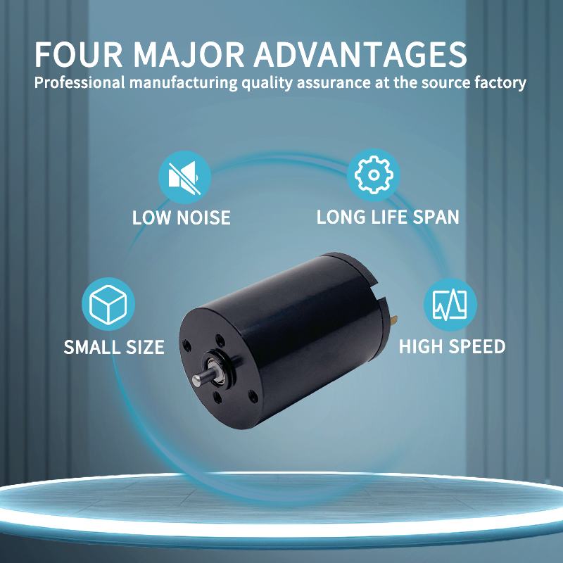 Mini Coreless Brushed Motor 22*30mm DC 12V 12000RPM 6mm Shaft Motor for Pen Tattoo Cartridge Machine