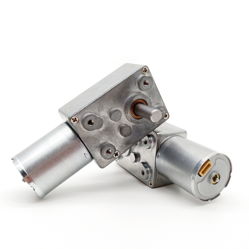 Vertical Gear Reducer Motor 12V 24V Low Speed Dc Worm Geared Brushless Motor