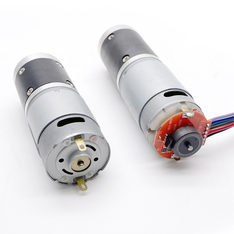High Precision Encoder Feedback 28mm Dc Planetary Gear 12volt Geared Motor Low Rpm