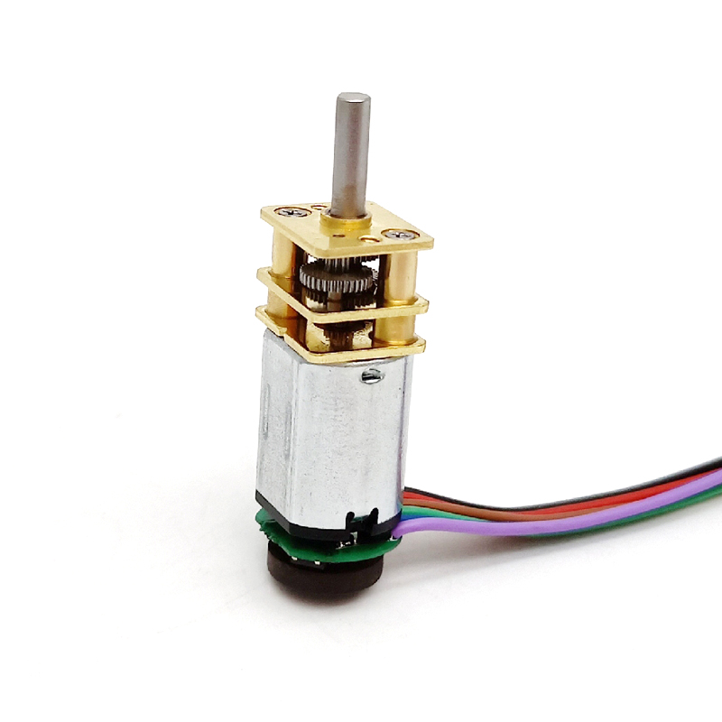 DC Gear Motor With Hall Encoder Micro Speed Reduction Gearbox Motor for Mini Car Balance Motor