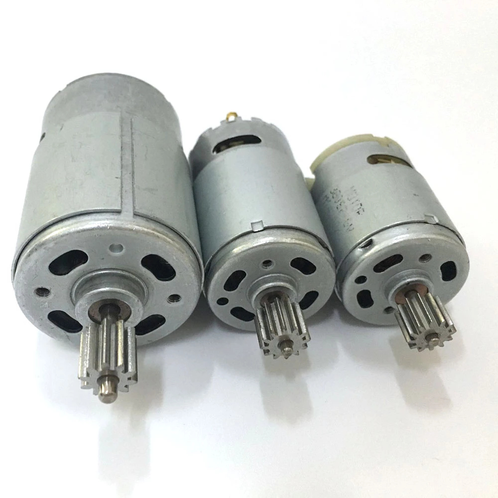 High Performance Dc 6v 12v 24v Large Torque 555 Brushed Motor