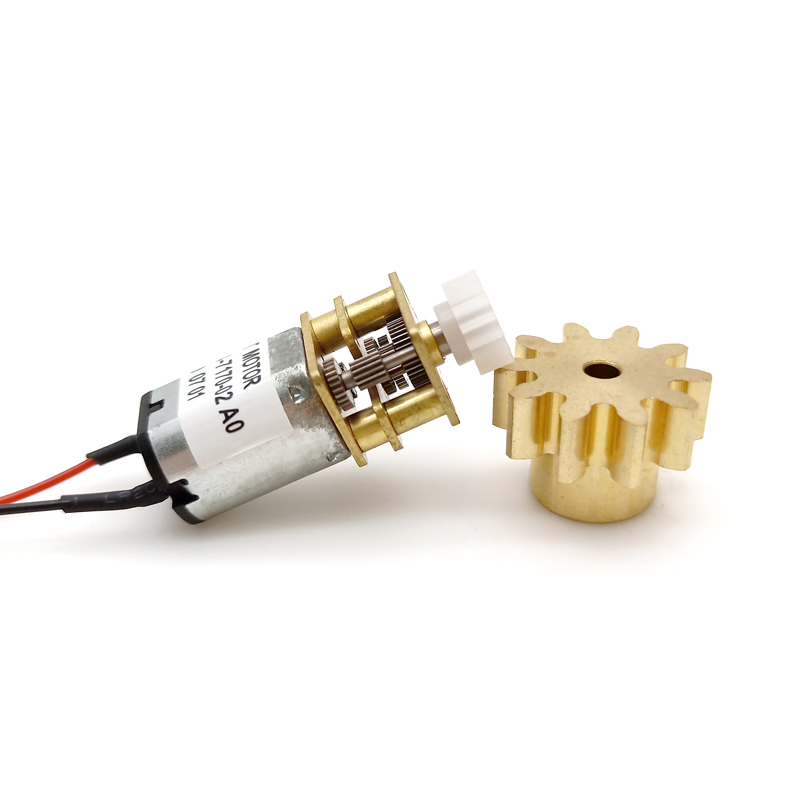 DC Gear Motor With Hall Encoder Micro Speed Reduction Gearbox Motor for Mini Car Balance Motor