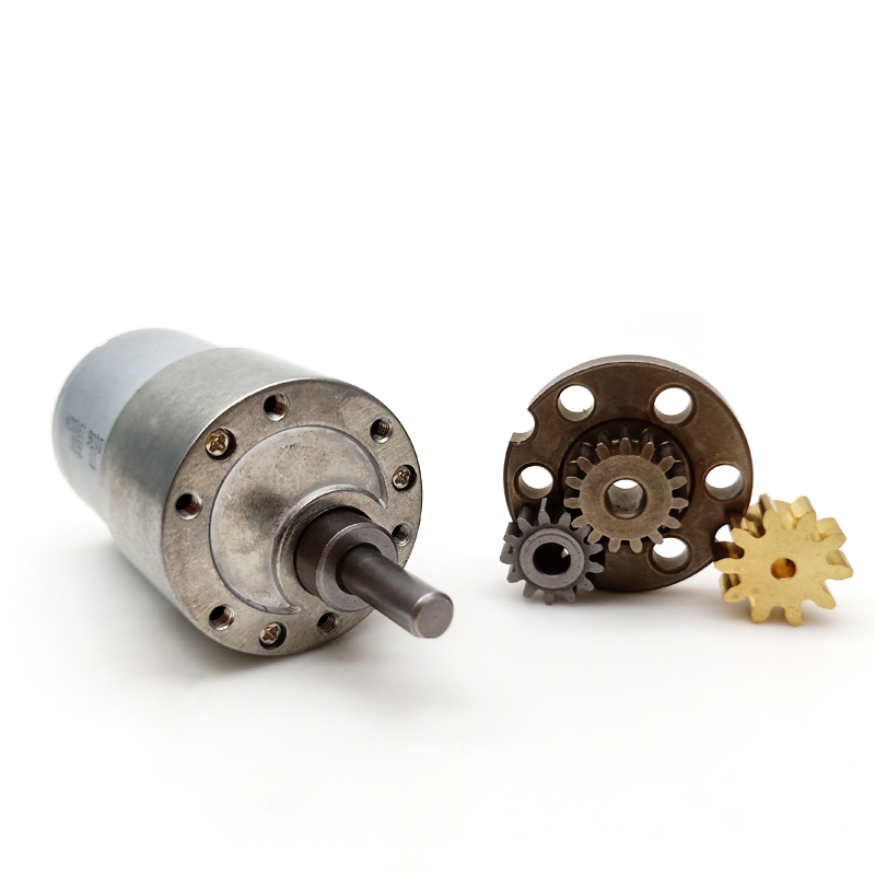 4 Phase 12v 24v Stepping Motor With 37mm Gear Reducer Mini Motor Made in China