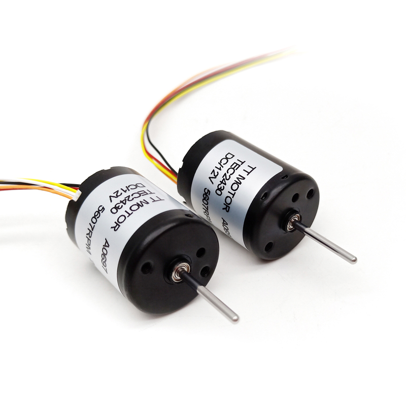 TT Factory 12v 24v Electric Dc Motor Brushless High Torque 2mm Shaft Micro Replacement Brushless Dc Motor
