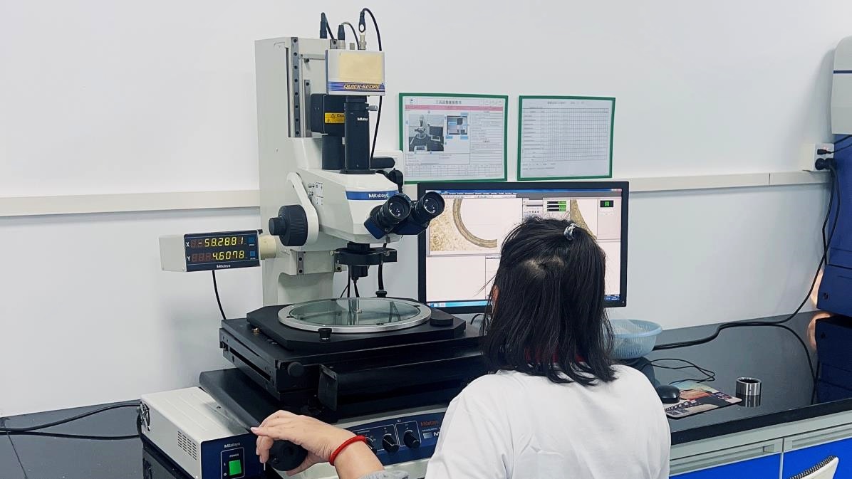Microscope for micro-level motor component inspection