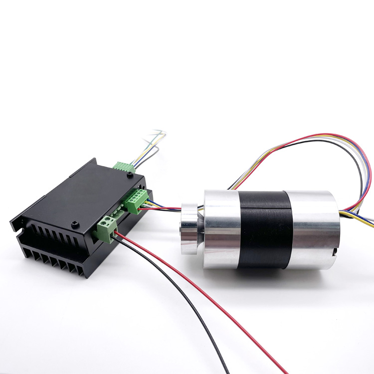 CE ISO9001 56mm 24v  36v High Torque 50w Brushless Dc Motor 12 Volt for Winch