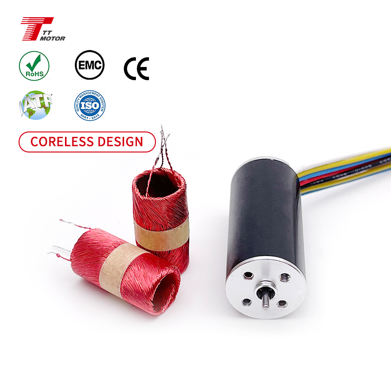 Popular Round 12v Brushless Motor 16mm High Speed 15000rpm Dc 24v Bldc Coreless Motor