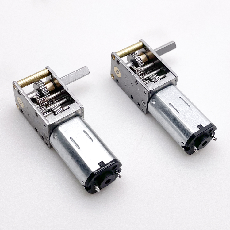 12x20mm Worm Gearbox Plus N20 Permanent Magnet DC Motor  Micro Dc Worm Motor 5v With Gearbox Reducer