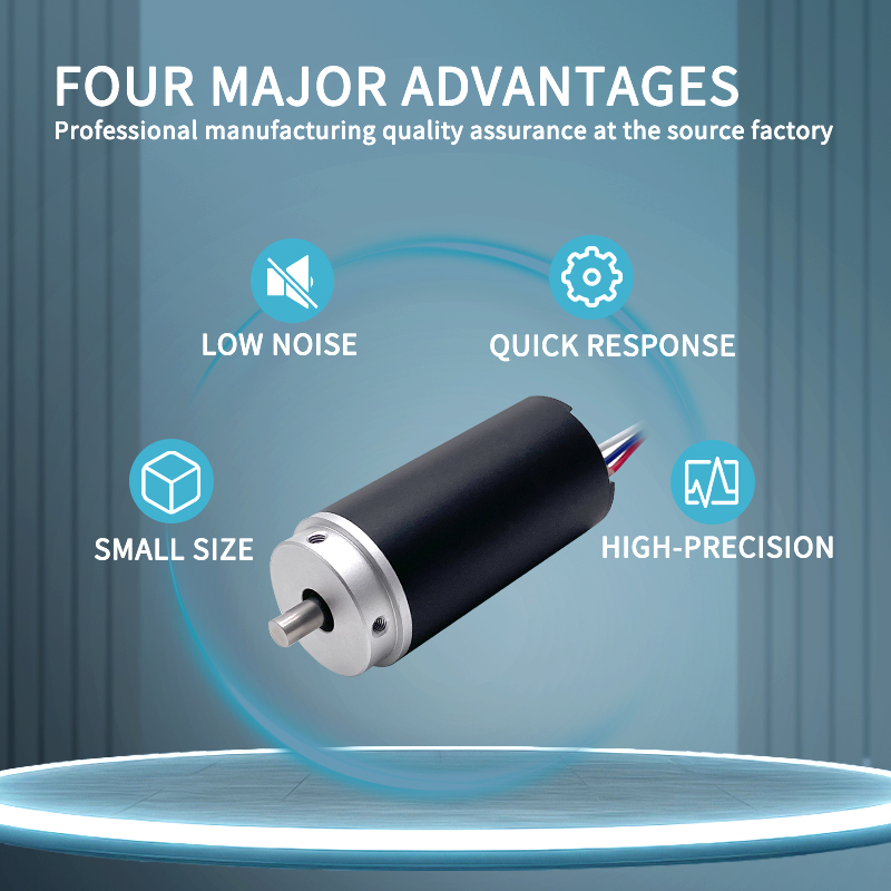 28mm High Torque Electric BLDC Motor 12V 24V Coreless Dc Motor Used In Robotics