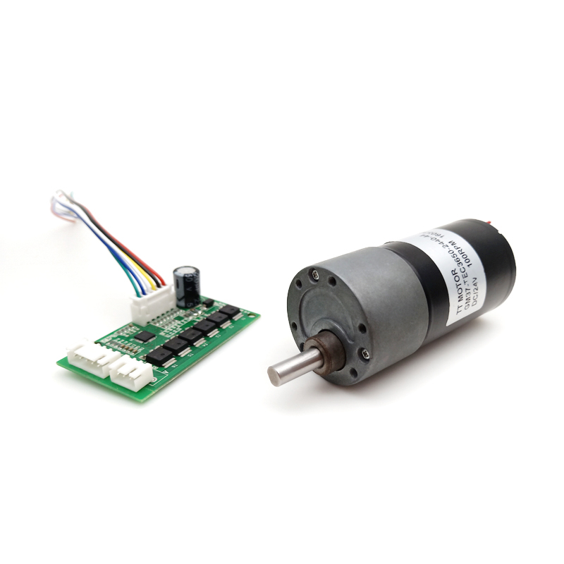 TT Manufacturer 12v 24v 37mm High Torque Low Rpm Brushless Planetary Dc Gear Motor Reducer