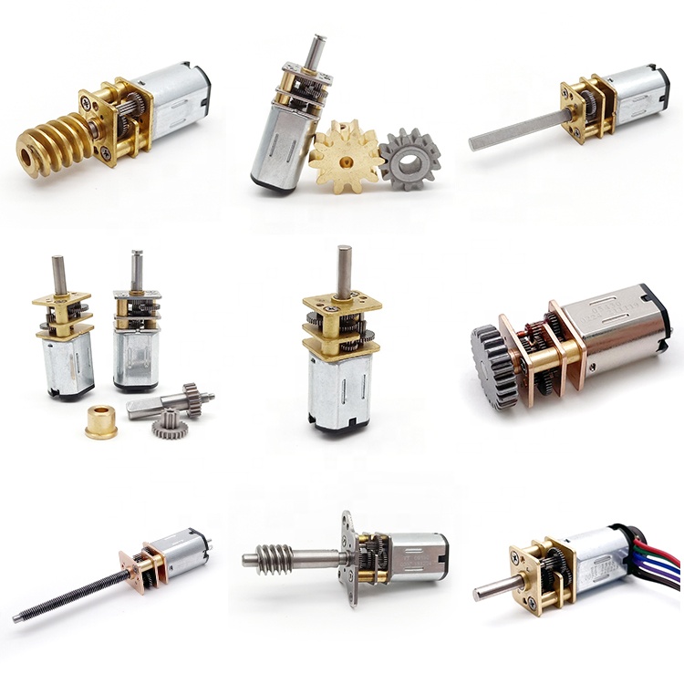 12mm Dc Electric Gear Motor With Encoder 12v Mini Dc Motor Gear