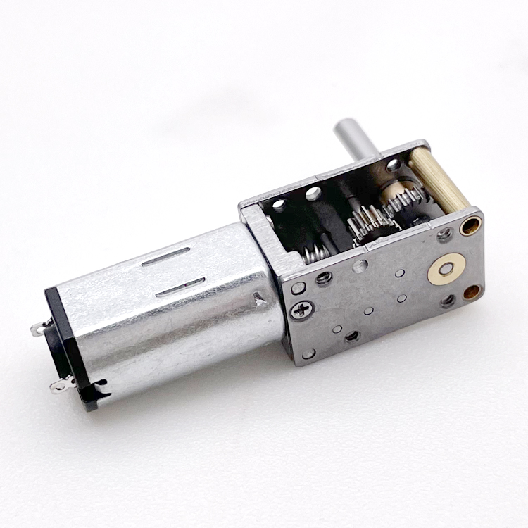 12x20mm Worm Gearbox Plus N20 Permanent Magnet DC Motor  Micro Dc Worm Motor 5v With Gearbox Reducer