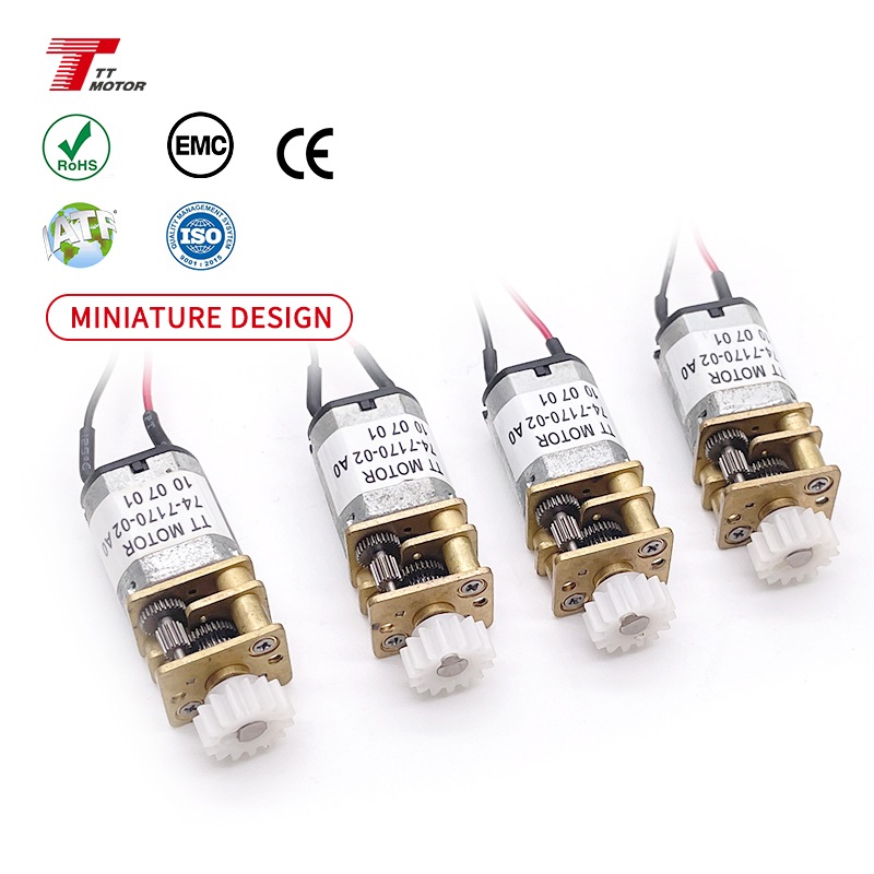 High Torque 720RPM Electric DC Micro Mini Small GM12 Brushed Spur Gearbox 12mm 5V N20 Gear Motor