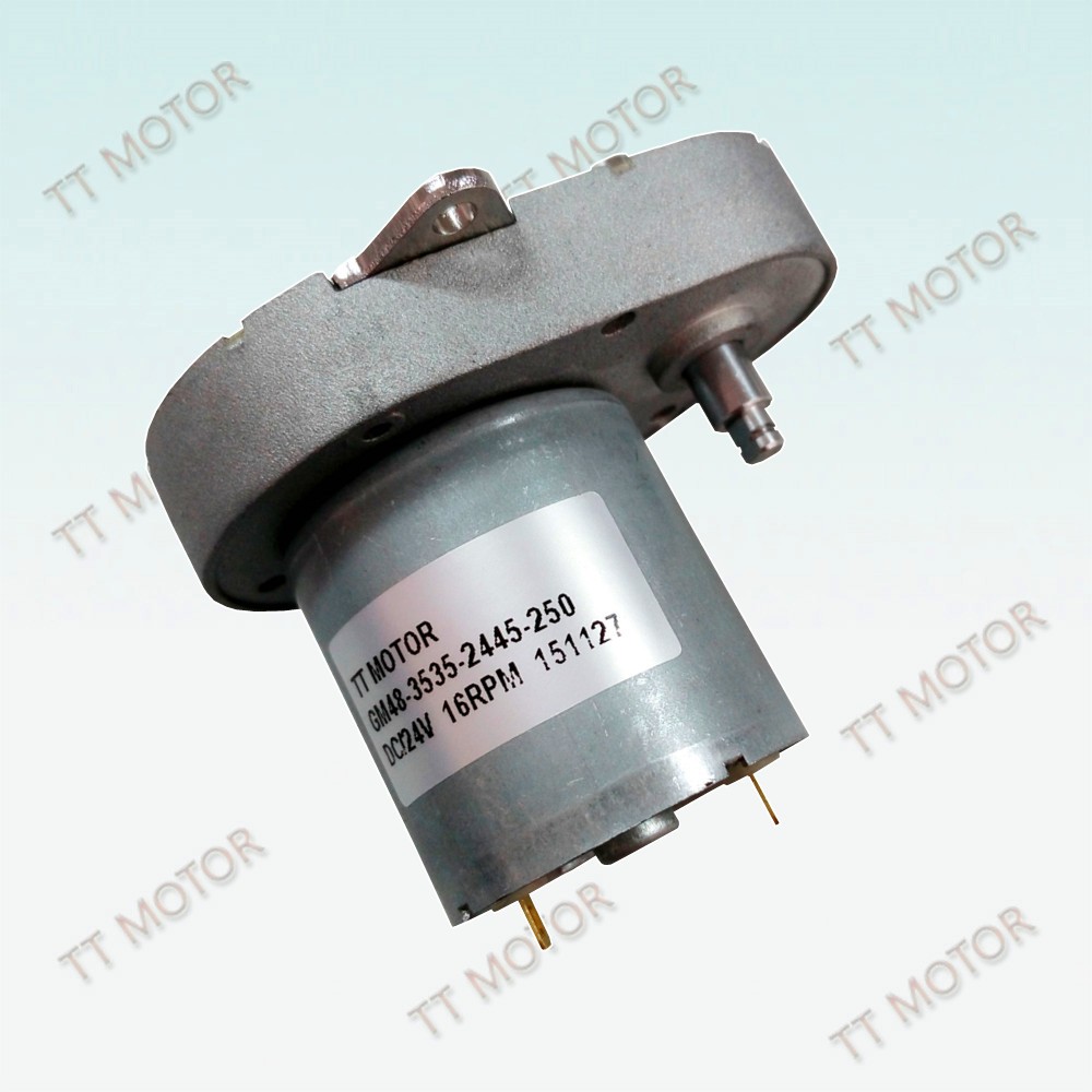 Flat Gearbox 48mm Gear Reduction Motors to Specification