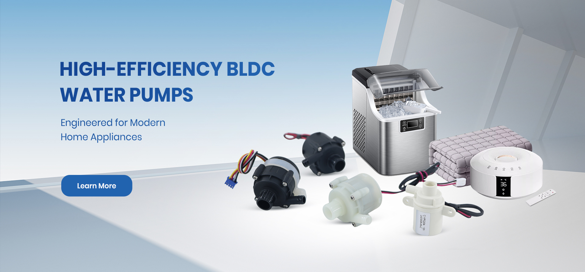 RETO BLDC water pump product lineup for global OEM buyers