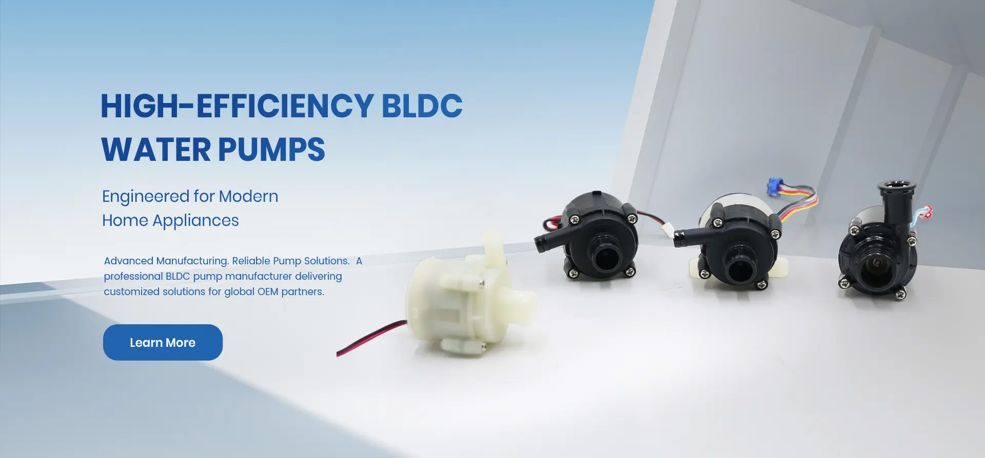 High-efficiency BLDC water pump technology by RETO