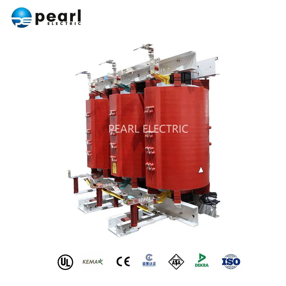 Transformador Retificador de Potência Trifásico do Tipo Seco em Resina Fundida com 3300KVA 33kv