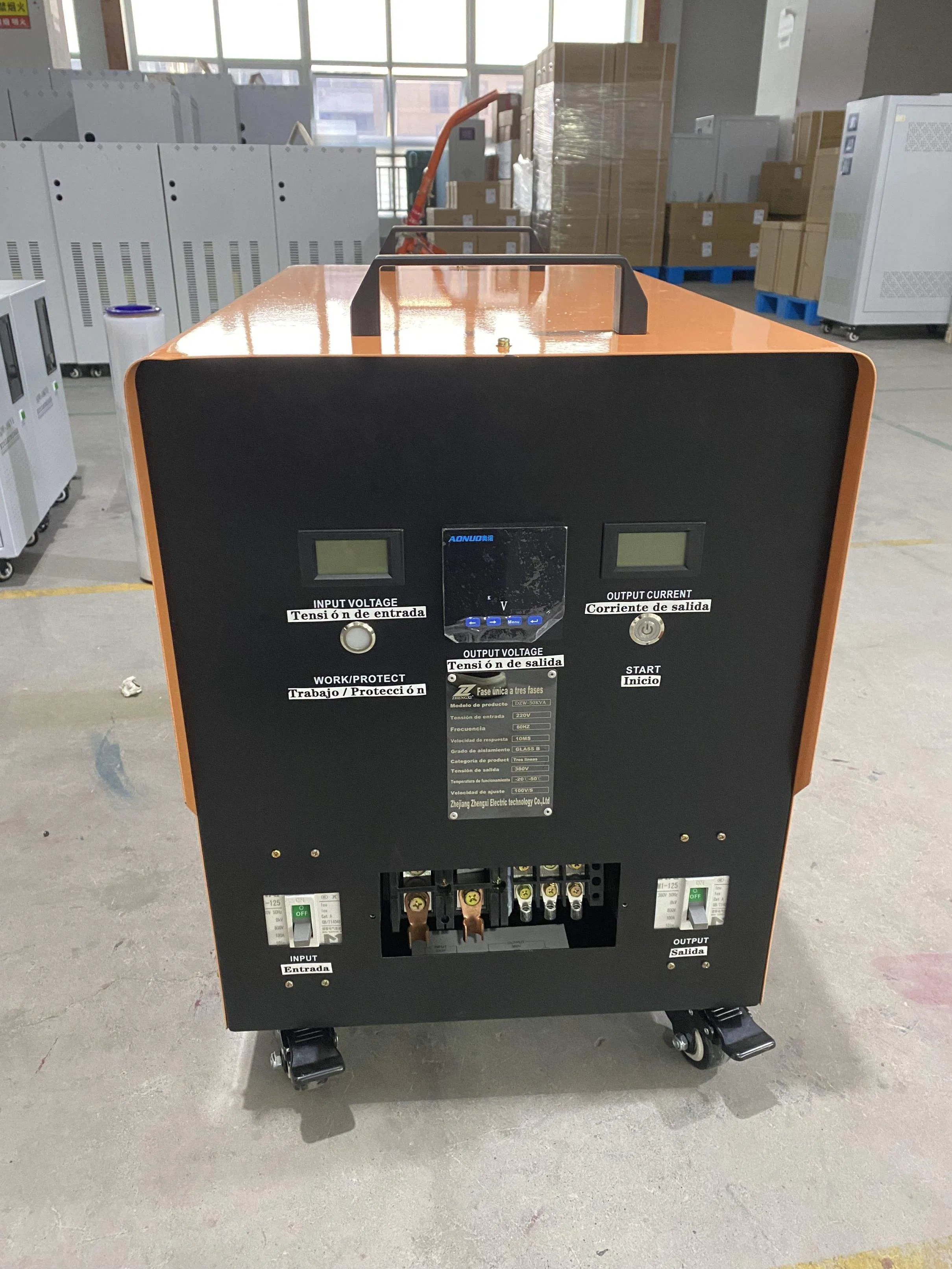20kVA 220V-80V Transformador Portátil de Conversão de Tensão de Monofásico para Trifásico