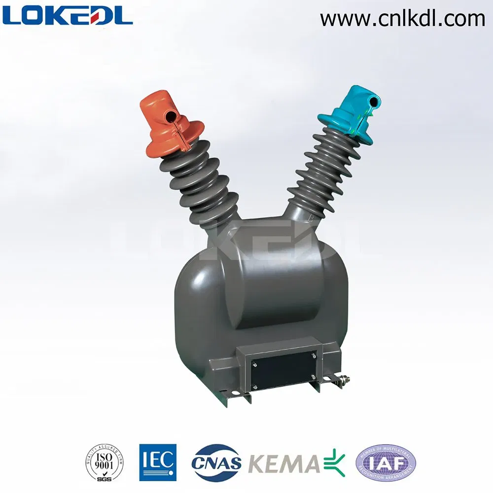 Transformador de Potencial de Epóxi Seco Tipo Fusão para Uso Externo 11kv 11000/110V Classe 0.5 PT/Vt
