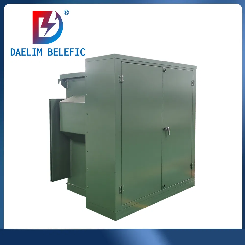 Transformador de Pedestal Montado em Pad Trifásico 2000kVA 13.8kv 120/240V Alumínio Cobre