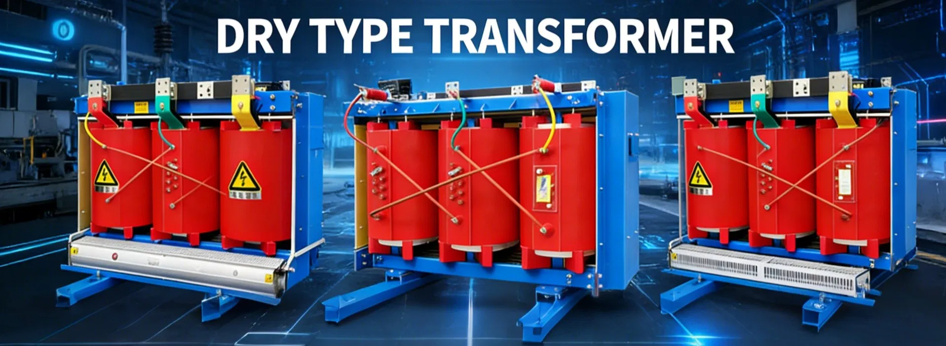 Transformador Retificador Flyback de Frequência Variável Ventilado Aberto 6kv10kv315kVA-5000kVA Tipo Seco Multi Enrolamento 15kv