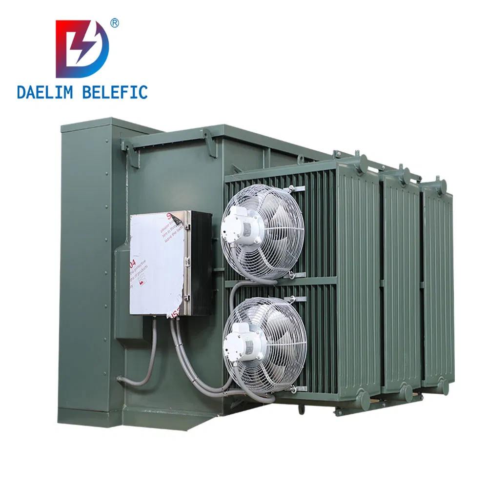 Transformador de Pedestal Montado em Pad Trifásico 2000kVA 13.8kv 120/240V Alumínio Cobre