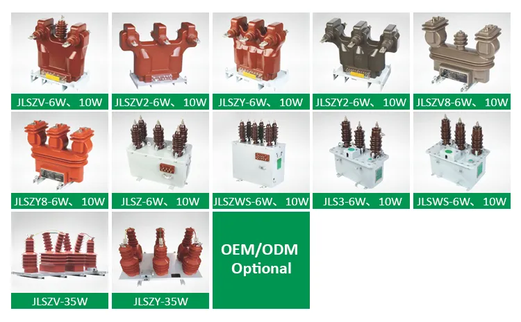 Gama de Modelos de Transformadores Combinados