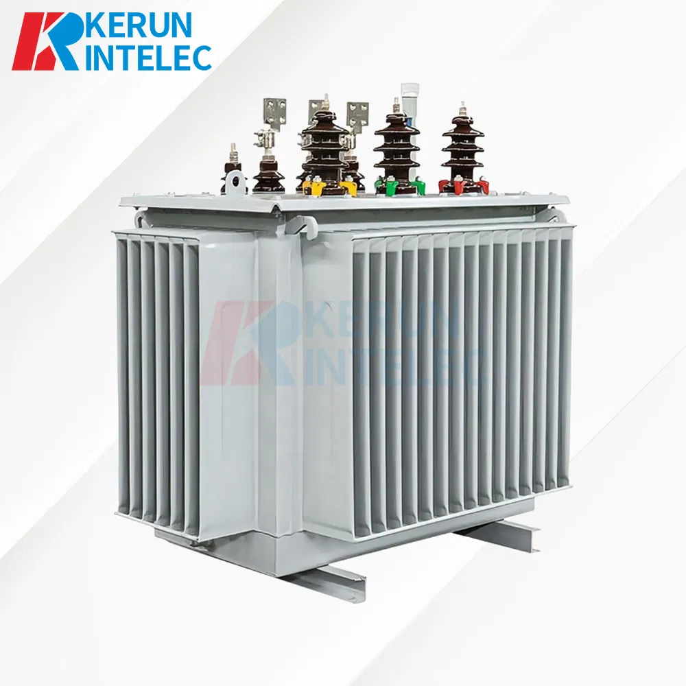 Transformador de Distribuição de Energia Trifásico Hermeticamente Selado a Óleo 10kv-35kv/0.4kv 30-2500kVA 3
