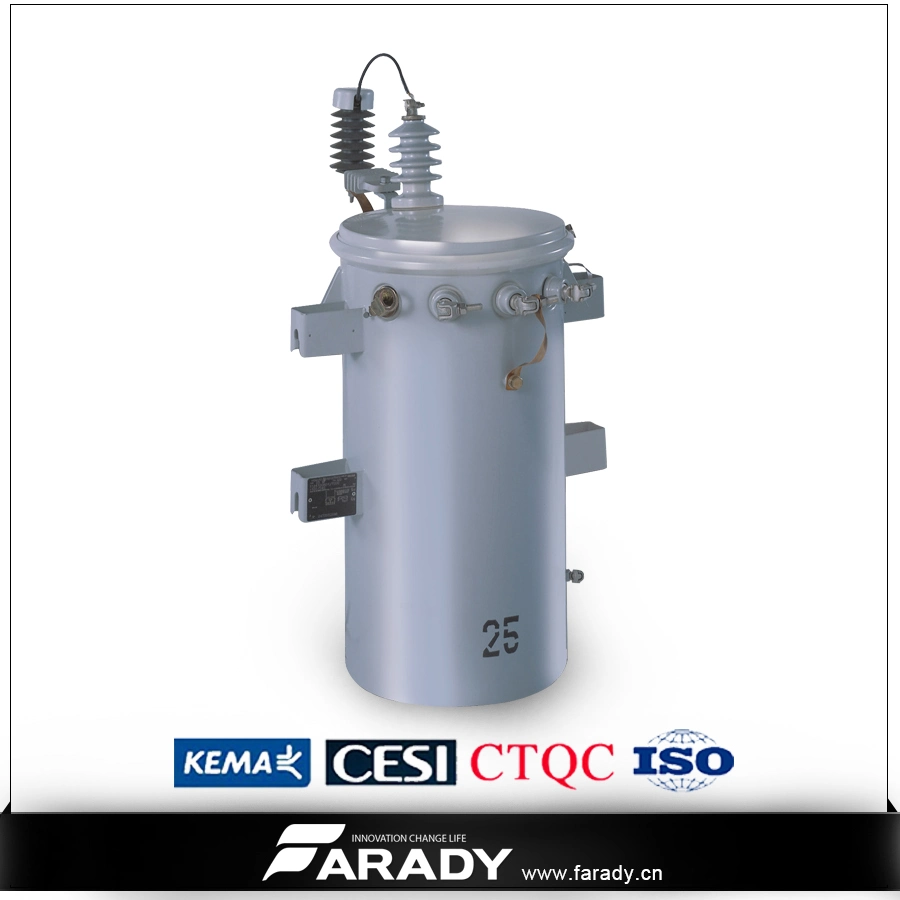 10 kVA Aéreo 2400/4160y V - 120/240 V Transformador Monofásico