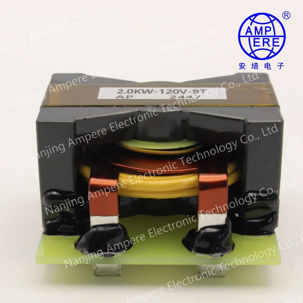 Núcleo de Ferrite Fio de Cobre Plano Alta Corrente 2kw Ultra Alta Corrente Transformador de Placa Industrial