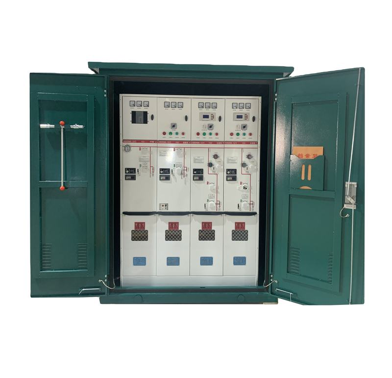 24kv Unidade de Anel Rmu Equipamento de Comutação Isolado a Gás de Média Tensão Teste de Tipo Equipamento de Comutação Mv&Hv