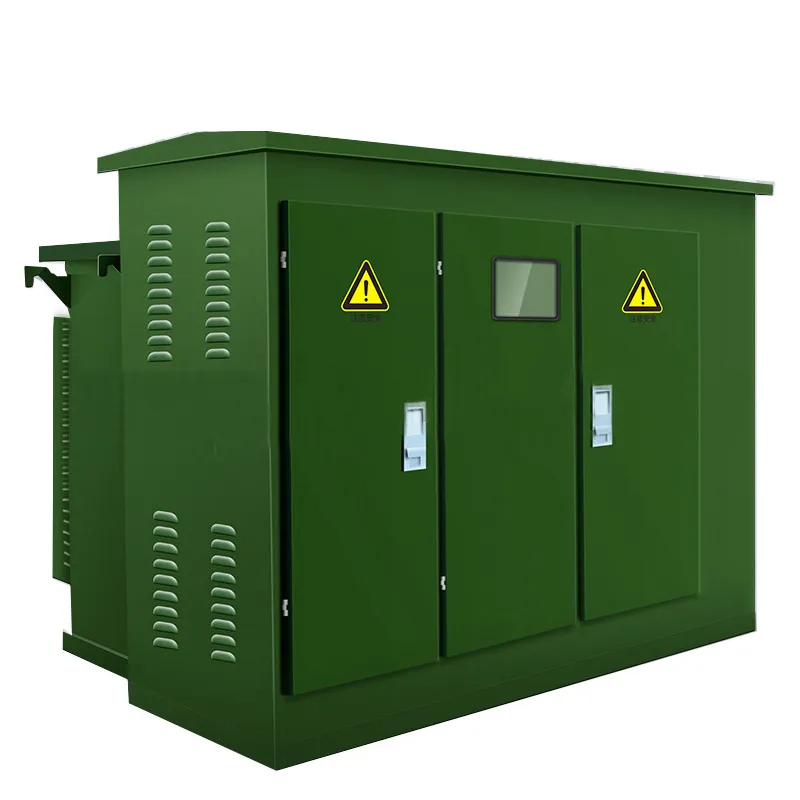 Transformador de Pedestal 100kVA 300kVA 500kVA 1000kVA Trifásico 12470V Transformador Montado em Base