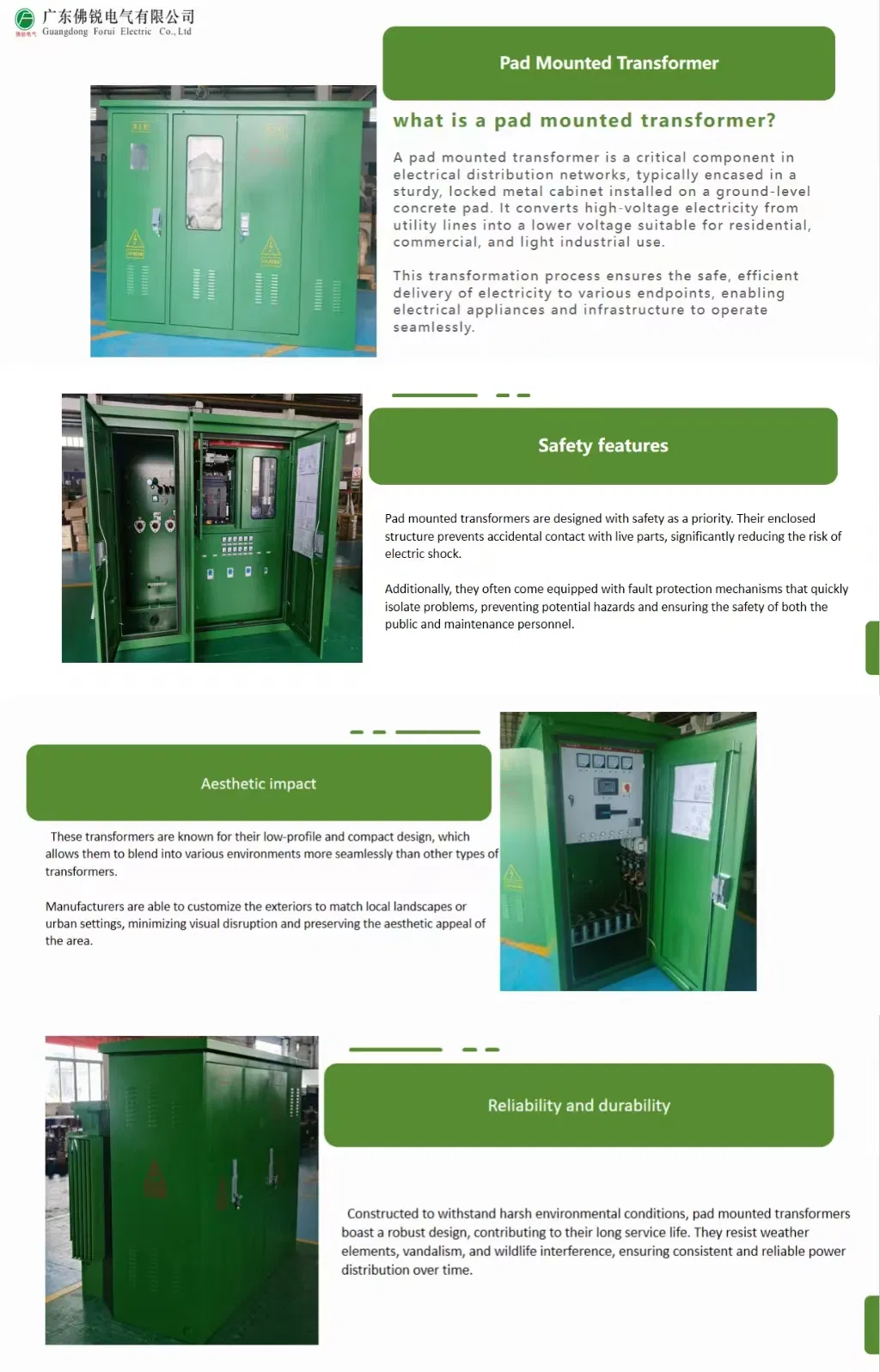 Transformador Padmounted Trifásico de Alta Capacidade Tipo Pedestal ao Ar Livre 2000kVA Dyn1 Industrial
