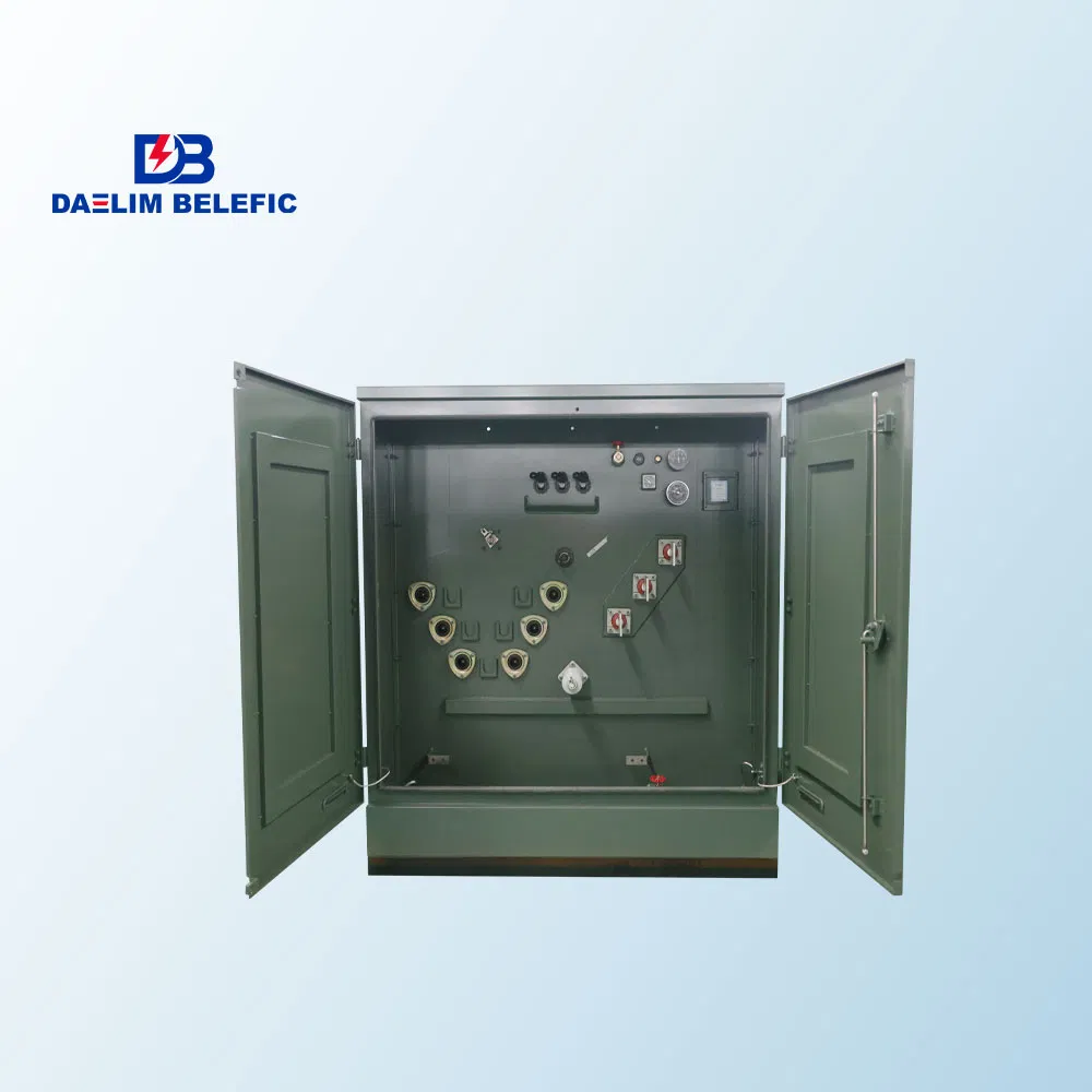 1250 1600 kVA 2550kVA 3000kVA Tipo de Caixa Transformador Montado em Piso Transformador Pedestal Transformador Industrial