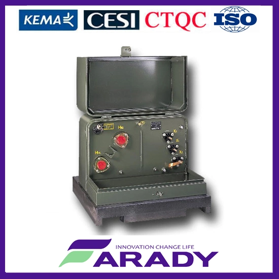 Pedestal tipo transformador de 500 kVA