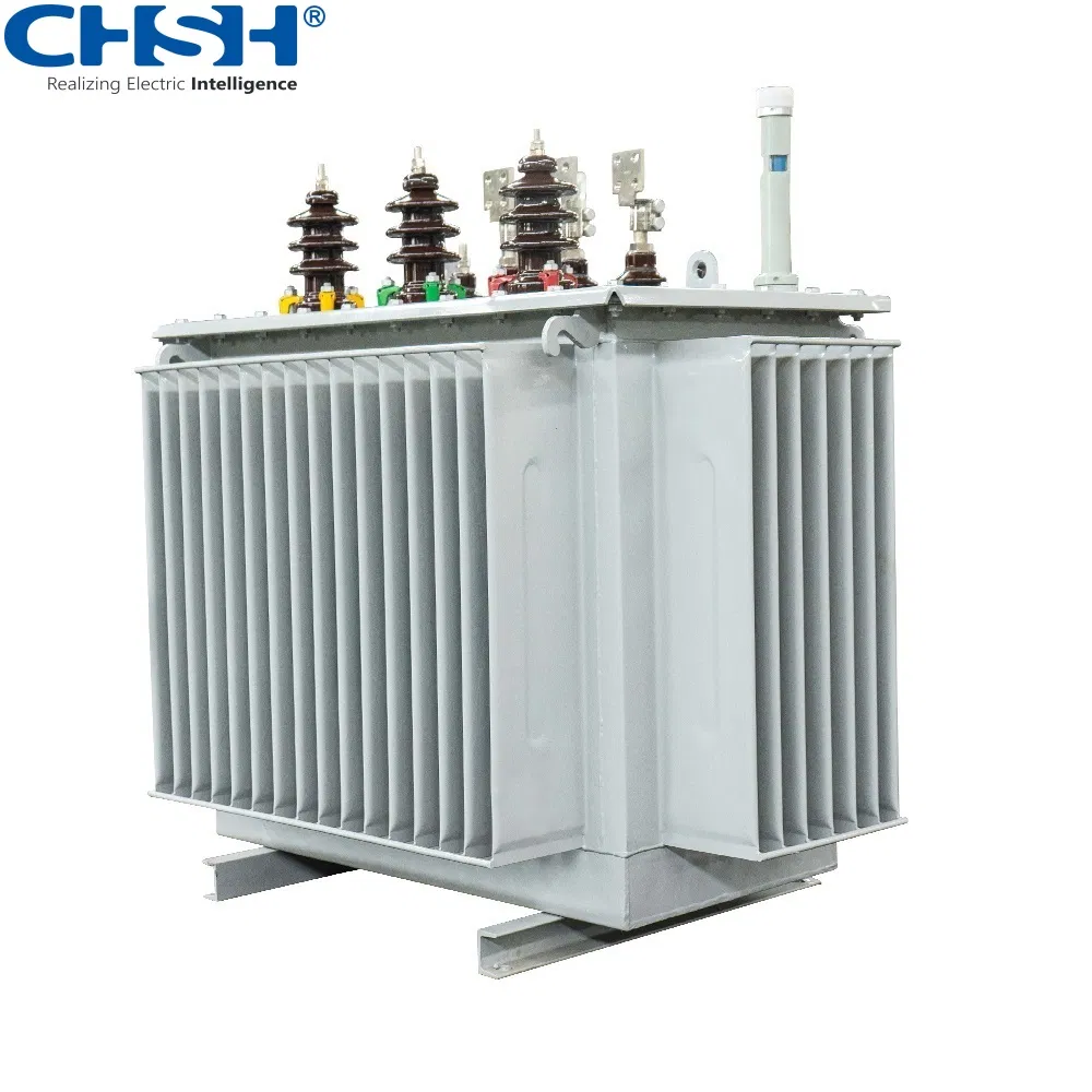 11kv /500kVA Transformador de Distribuição Elétrico Trifásico do Tipo Externo Transformador Imerso em Óleo