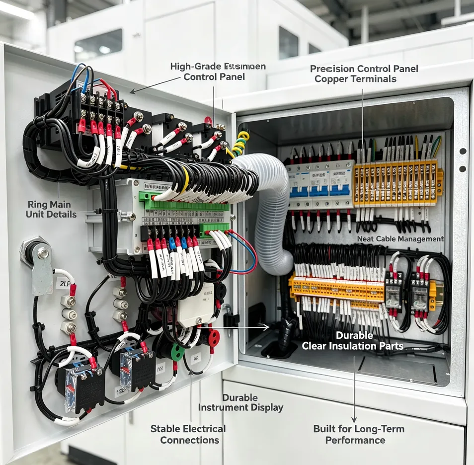 Unidade de Distribuição Elétrica de Anel Isolada a Gás de Baixa, Média e Alta Tensão, Painel de Distribuição de Energia Preço
