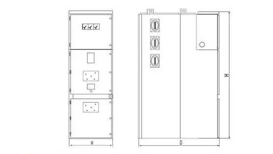 Kyn28 24kv Painel de Seccionamento Metálico Removível para Distribuição de Energia
