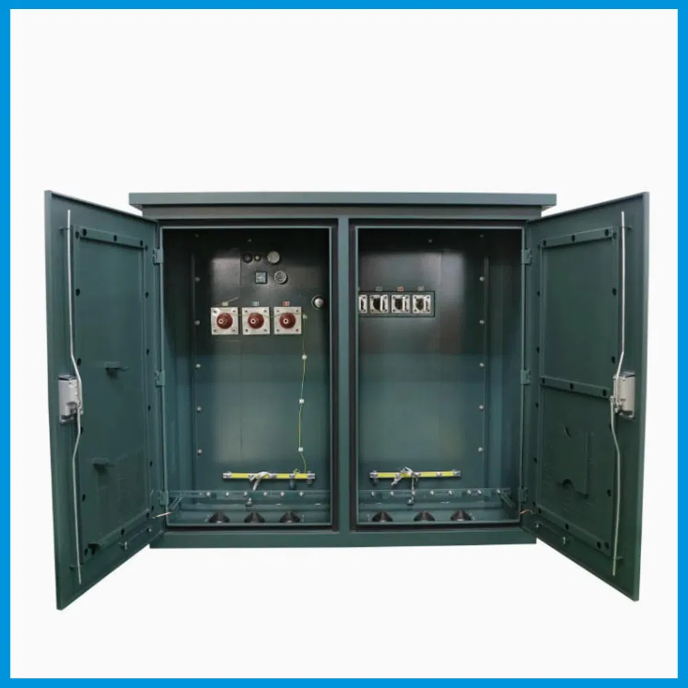 Transformador de pedestal montado eficiente em economia de energia estilo americano trifásico